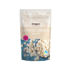 Dragon Superfood - Økologisk choqo drops white med coconut cream